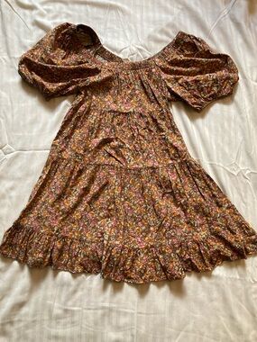 Wild Fable Puff Sleeve Mini Dress